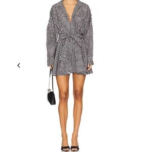 Norma Kamali oversized mini dress
